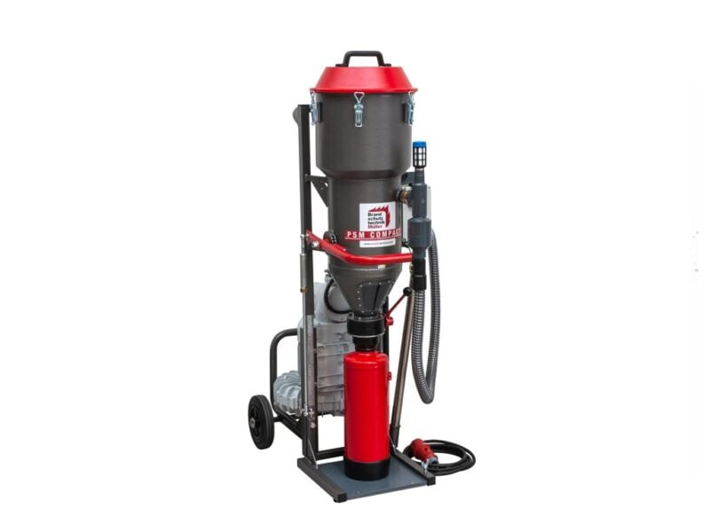 Powder suction machines - mobile