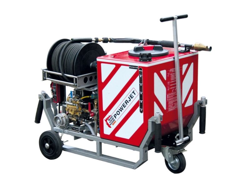 High pressure extinguishing devices