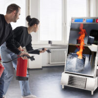 AISCO IndoorTrainer – profesjonalny symulator pożarów do szkoleń wewnętrznych